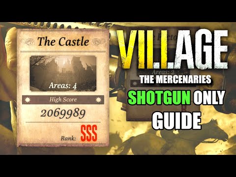 The Castle SSS Rank Walkthrough | Resident Evil Village Mercenaries Guide