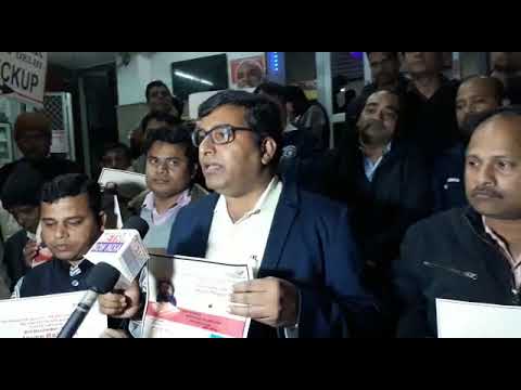 Sundar Odisha protesting against the comment of Dr Damodara Rout on Saheed Jayee Rajguru