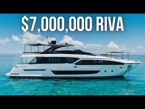 $7,000,000 Riva 90 Argo SuperYacht Tour