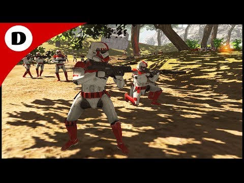 The Battle of Half-Axe Pass - Shock Trooper Assault! ~ Men of War: Star Wars Mod