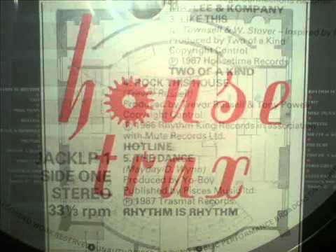 HOTLINE  - Rock This House ( 1986 Rhythm King Records )