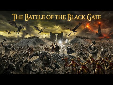 The Battle of the Black Gate: The Fall of Barad-dûr and the End of the Third Age | Arda Chronicles
