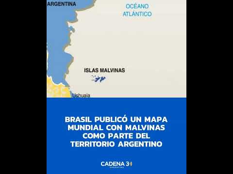 Malvinas Argentinas usted sabe hermano Brasil #shorts #shortviral #shortvideo