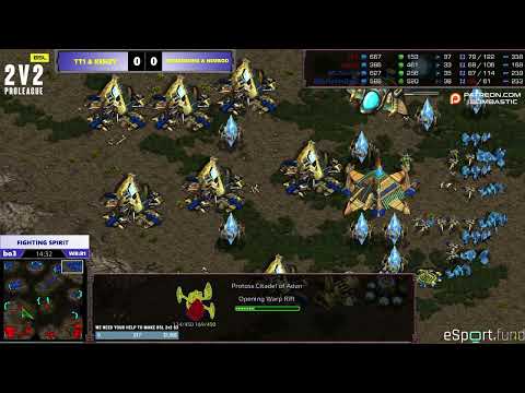 [HIT] BSL 2v2 S2 - - Day 1 - TT1/KenZy vs Pum4eDonG/Nimrod(LaAbuela) part 1 - StarCraft BroodWar 2v2