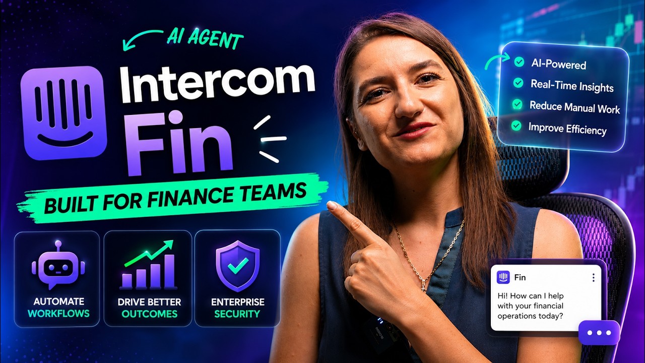 **Intercom Fin Review: The AI Customer Support Agent That Works 24/7** video thumbnail