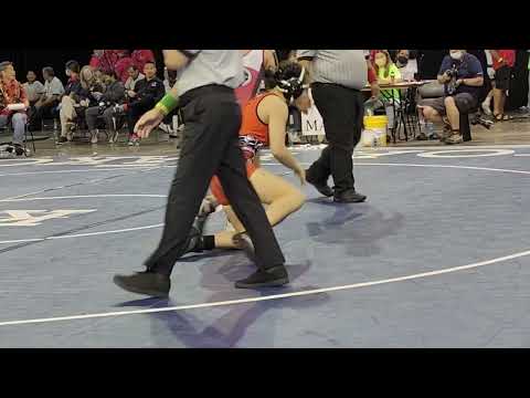 138: Aubrie Molina (Pearl City) vs. Anissa Wright (Campbell), STATE FINAL (3-5-2022)
