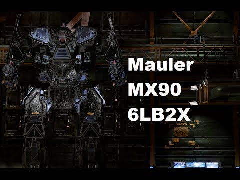 Mechwarrior Online : MAL-MX90 "Ultimate Build" (6xLB2X, STD295) Part-3