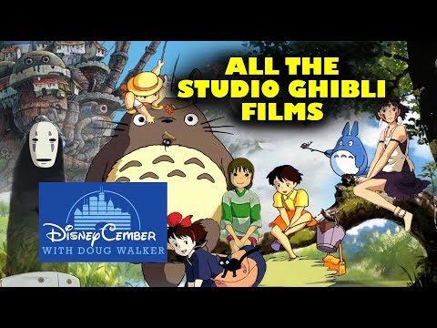 All the Disney Studio Ghibli Films - Disneycember