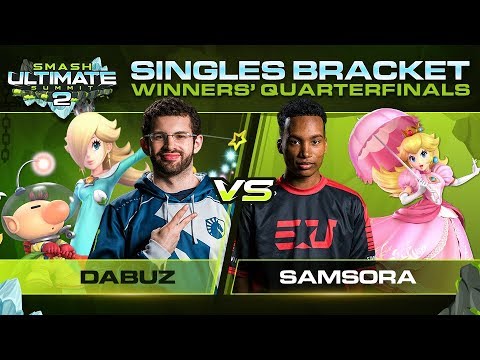 Dabuz vs Samsora - Singles: Winners Quarterfinal - Ultimate Summit 2 | Olimar, Rosalina vs Peach