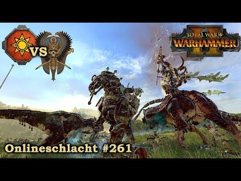 Harte Gruftis - Echsenmenschen vs Gruftkönige - Total War: Warhammer 2 - #261 [Deutsch]