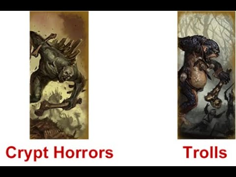 Total War: WARHAMMER 1vs1: Crypt Horrors vs Trolls