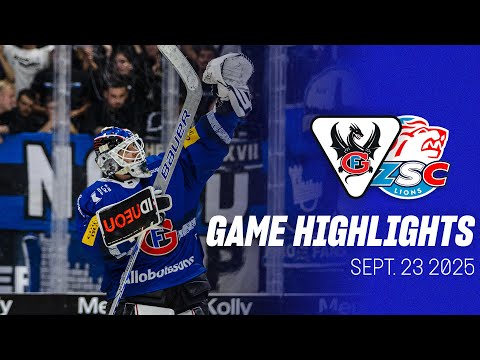 HC Fribourg Gotteron vs  ZSC Lions   Game Highlights