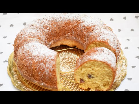 CIAMBELLA PROFUMATA ALLA CANNELLA E UVETTA