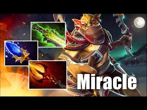Bounty Hunter EZ Kill Miracle Dagon - Epic Gameplay - Dota 2
