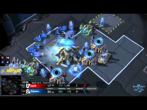 2014 WCS Global Finals Ro8 herO vs Classic Bo5 Set 3 Patch 2