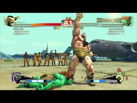 SSF4-AE: Yujiro_93 [Zangief] vs ummetsunger [Blanka]