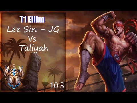 Lee sin Jungle - T1 Ellim - Challenger Korea