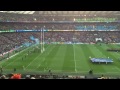 View of Rugby World Cup 2015 Final from Seat Block M35 at Twickenham Stadium