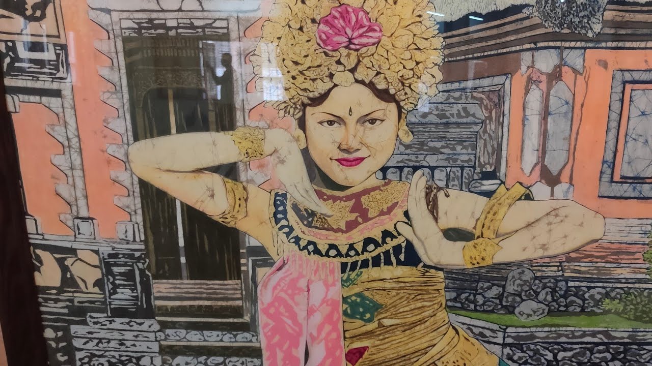 Take a virtual walking tour around the Batik painting museum