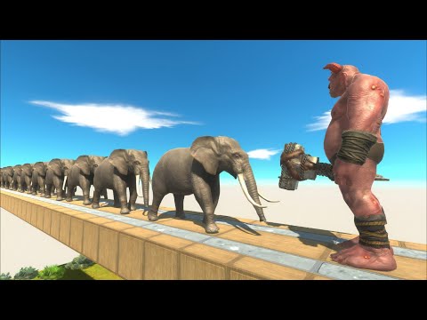 The Ogre Lord in the Precipice of Failure - Animal Revolt Battle Simulator