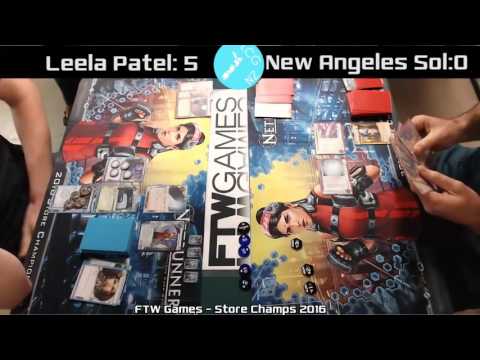 Netrunner - First Turn Win Store Championship 2016 - Finals