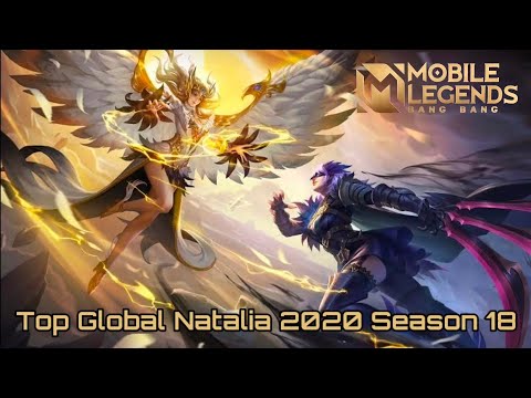 Top Global Natalia 2020 Season 18 with Midnight Raven skin | Mobile Legends Bang Bang | MLBB