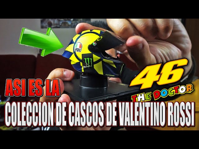 Vídeo relacionado con Valentino Rossi HELMET 1/5 VR46 MINI HELMETS,UNISEX,MULTI,One Size