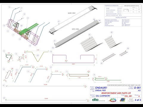 AUTOMATIC PRECAST SHEETDRAWING by DLC consulting
