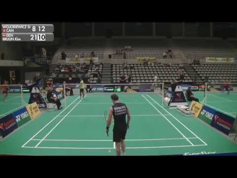 Stefan Wojcikiewicz vs Kim Bruun (MS, Qualifying) - 2015 Belgian International