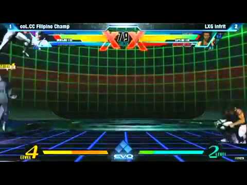 EVO 2012 UMVC3 TOP 8 - Filipino Champ vs Infrit