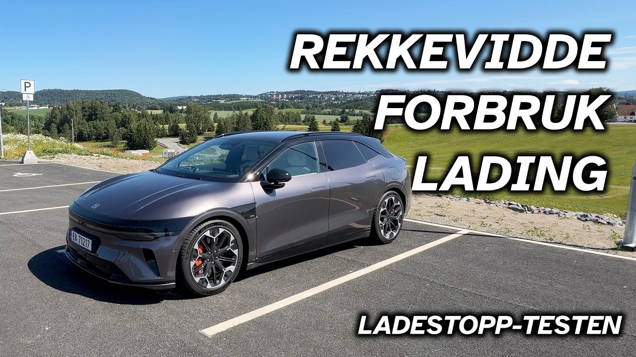 15 minutter lading - hvor langt kommer Zeekr 7GT Privilege AWD i ladestopp-testen?