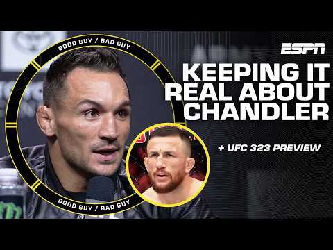 UFC 323 Preview + Michael Chandler needs to chill out! | Good Guy / Bad Guy