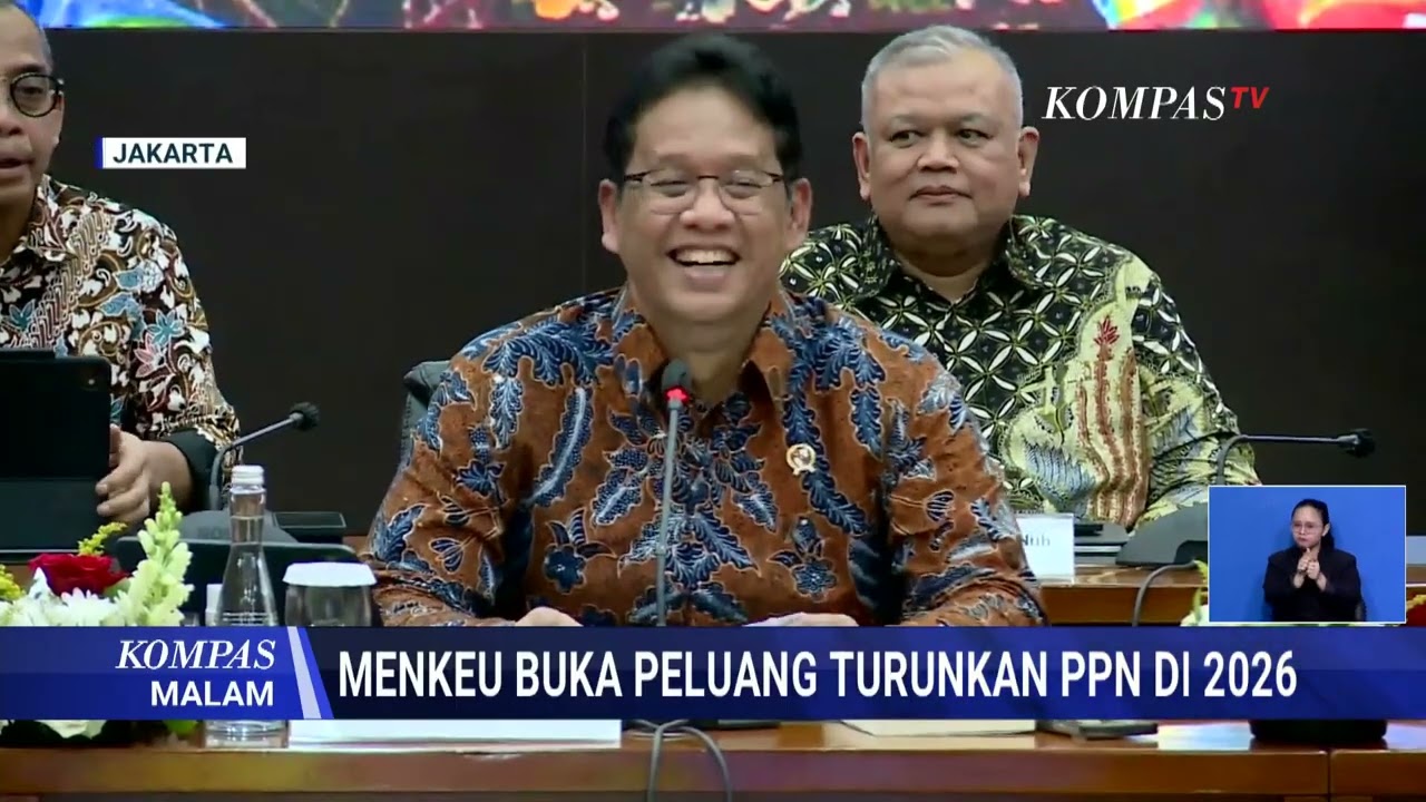 Menkeu Purbaya Buka Peluang Turunkan PPN di 2026