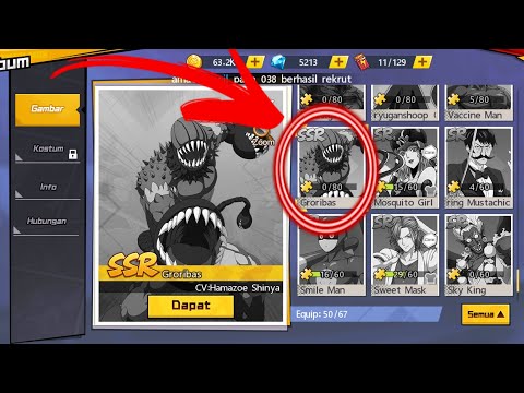 HERO RARE REVIEW SKILL GRORIBAS || One Punch Man The Strongest Man Indonesia