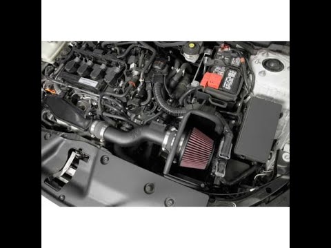 63-3516 K&N PERFORMANCE AIR INTAKE SYSTEM For Honda Civic 1.5 Turbo