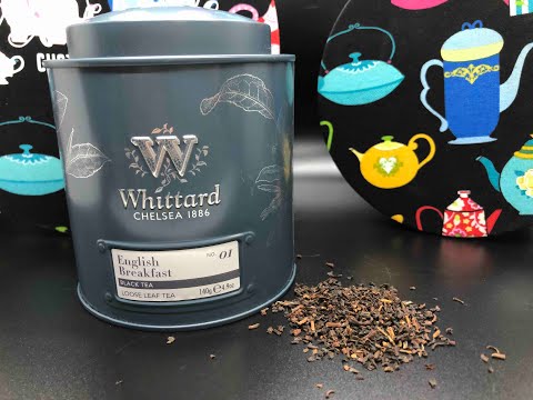 Whittard of Chelsea English Breakfast Tea; Chá com Linda