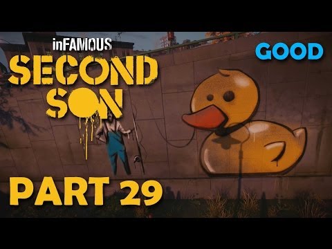inFamous: Second Son Good Playthrough Part 29: Funky Ducks and Meowing Cats