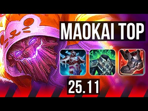MAOKAI vs JAYCE (TOP) | KR Diamond | 25.11