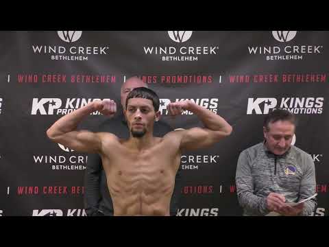 Julian Rodriguez - Kashon Hutchinson PLUS Mikenna Tansley vs Amy Salinas Weigh-in