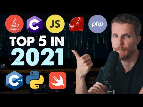 The Top 5 Programming Languages in 2021 to get a job