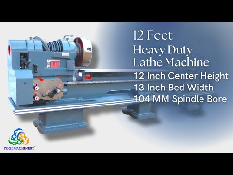 12 Feet Heavy Duty Lathe Machine