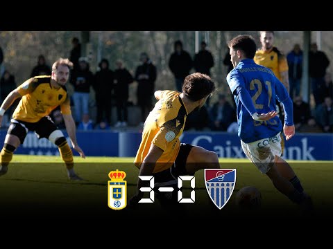 RESUMEN | Oviedo Vetusta 3-0 Gimnástica Segoviana | 2RFEF 25/26 | Jornada 16