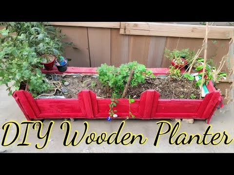How To Build a MASSIVE Raised Garden Box| how to make a wooden planter