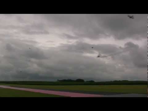 WWI FIGHTERS FLY EN MASSE' at SMMAC