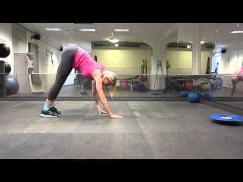 Plankan med armgång - Trend o träning