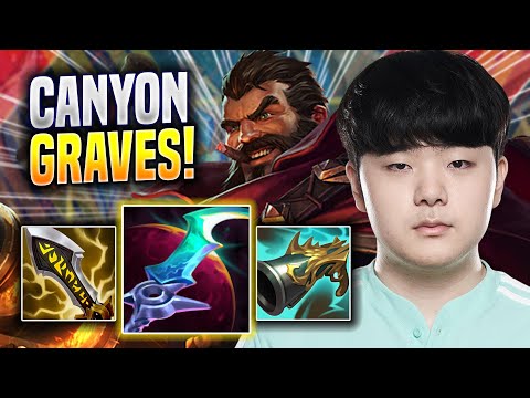 CANYON IS A GOD WITH GRAVES! - DK Canyon Plays Graves JUNGLE vs Viego! | Season 2022