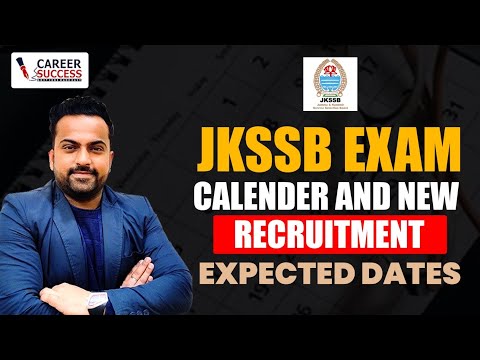 Jkssb Exams Expected Dates|| How to Plan preparation?