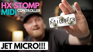 Video thumbnail for UPDATED: JET MICRO Preprogrammed MIDI CONTROLLER for the HX STOMP! by Hey Worship Leader