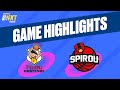 Filou Oostende vs. Spirou Basket - Game Highlights