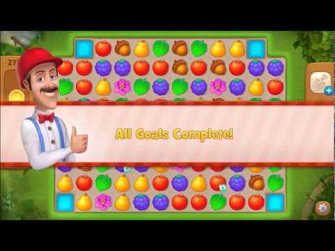 Gardenscapes hard Level 2729